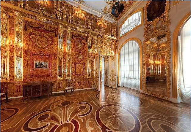 Le mystère de la chambre d’ambre du palais de Tsarskoïé Selo  Amber_11