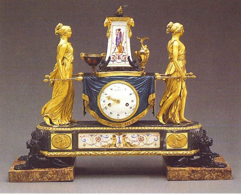 Pendules - Pendules et horloges de Marie-Antoinette Clock_10