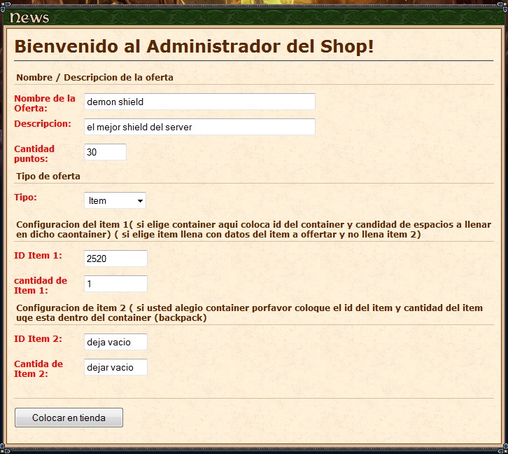 [Html] shopsystem.php y shopadmin.php para gesior 2012 tfs 1.0 Shop110