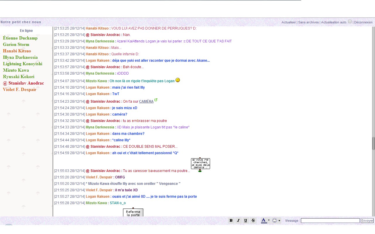 Les conversations saugrenues de la chatbox - Page 3 Screen10