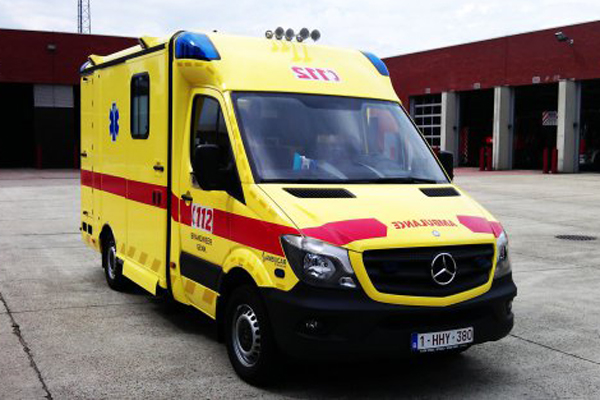 New ambulance 112 pour le pompiers de GENK Zieken10