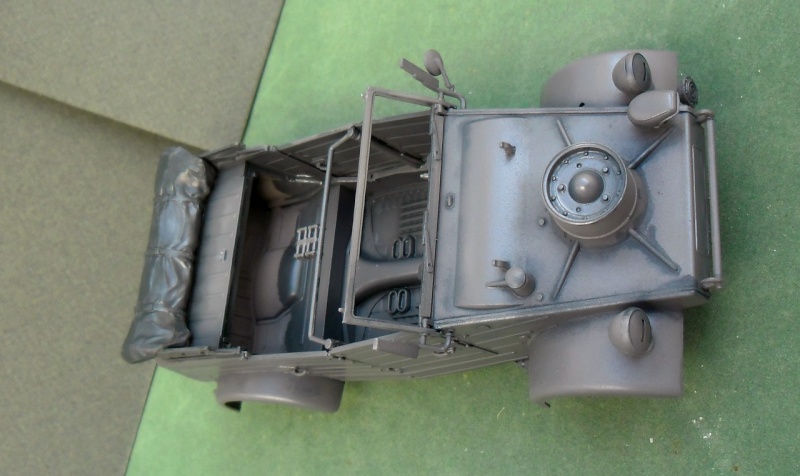 Kübelwagen Type 82 "DAK" Hasegawa 1/24 (terminée) - Page 4 19090012