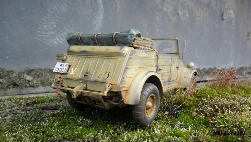 Kübelwagen 999 Leichte Afrika Division Grèce 1943 (Hasegawa 1/24) In Situ Sans_t95