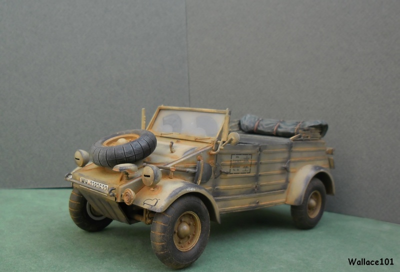 Kübelwagen 1 24 - Kübelwagen 999 Leichte Afrika Division Grèce 1943 (Hasegawa 1/24) In Situ Termin35