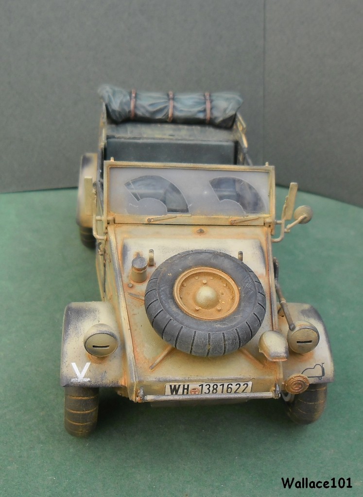 Kübelwagen 1 24 - Kübelwagen 999 Leichte Afrika Division Grèce 1943 (Hasegawa 1/24) In Situ Termin36