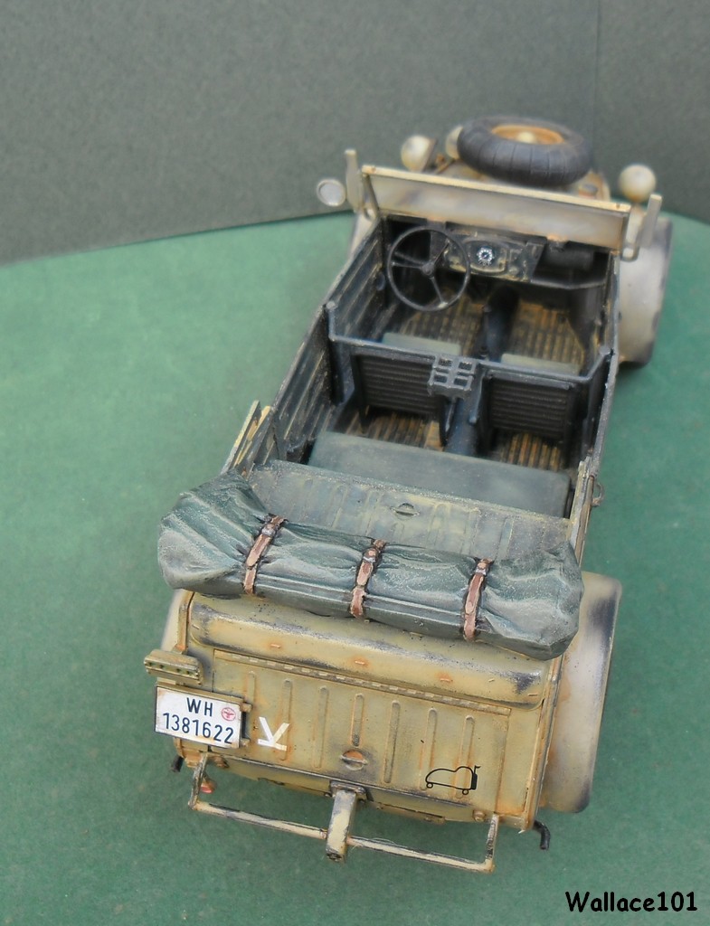 Kübelwagen 999 Leichte Afrika Division Grèce 1943 (Hasegawa 1/24) In Situ Termin38