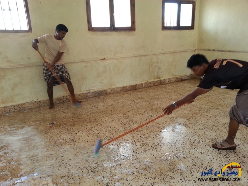 الحملة التطوعية لتنظيف مدرسة الزبيري بمعبر Ooa_o_18