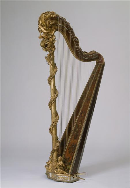 les harpes de Nadermann, maître luthier de Marie-Antoinette 90-00610
