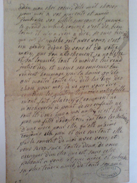 Lettres de Marie Antoinette à Madame de Polignac Pol_da12