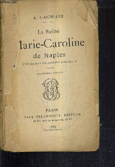 Bibliographie sur Marie-Caroline d'Autriche - Page 2 R2400710