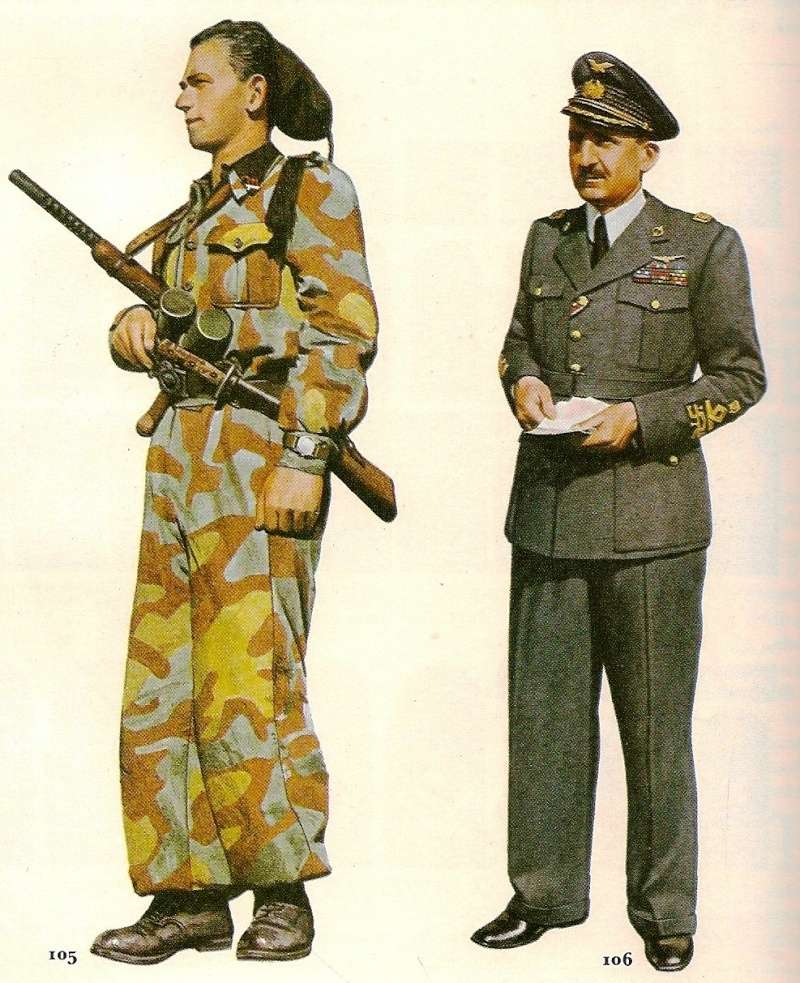 Uniformes et Armements de l'Italie. Militi10