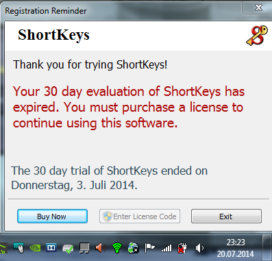 shortkeys - schnell einloggen - ähnliche programme 2014-029