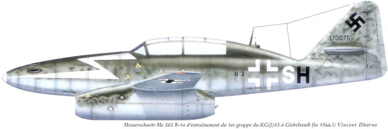 Duo de Messerschmitt Me 262 B-1a Italeri 1/48ème Image12
