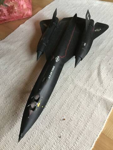 Model Set Lockheed SR-71 Blackbird - Kits maquettes tout inclus - Maquettes