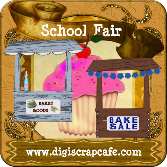 School Fair Clip Art Kit School10