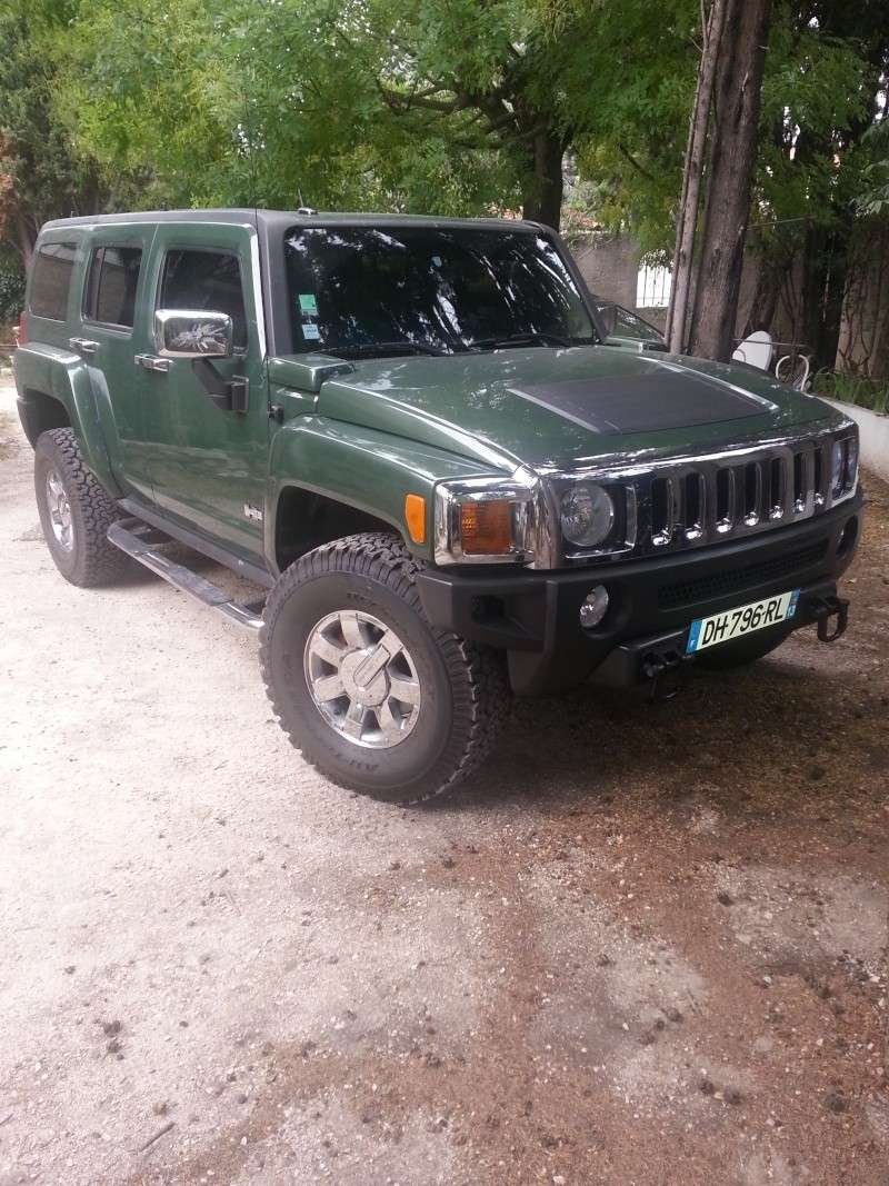 hummer h3 green 20140816