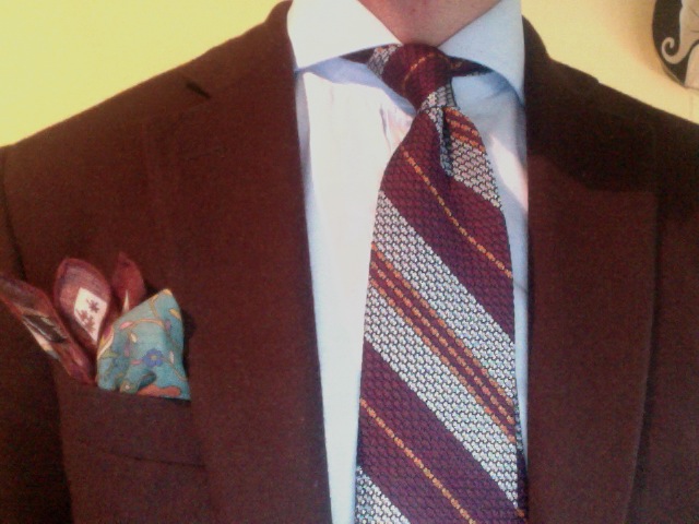 Ma petite collection de cravates et pochettes (un peu foufou) Photo_19