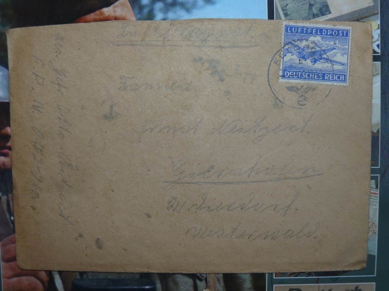 Lettres soldat allemand  P1100424
