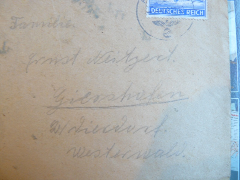 Lettres soldat allemand  P1100425