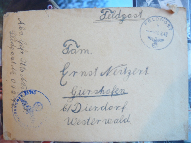 Lettres soldat allemand  P1100430