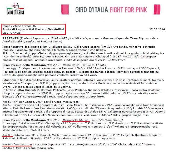 italia - Giro d'Italia 2014 - 16a tappa - Ponte di Legno-Val Martello (Martelltal) - 139,0 km (27 maggio 2014) - Pagina 10 Tappa_10