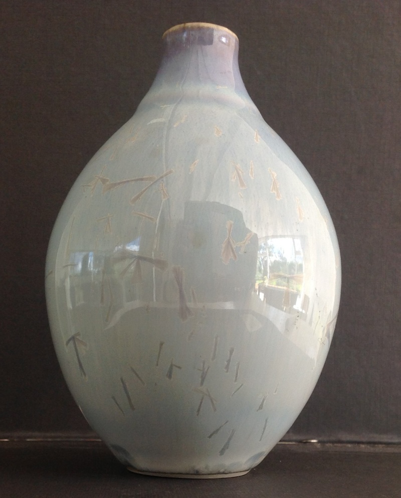 Mark Walford, crystalline glaze, signed 2014-097