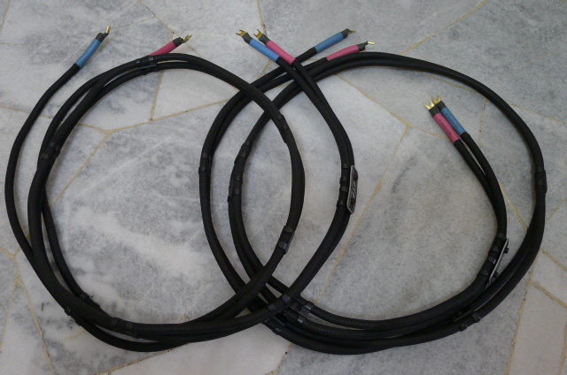TICE AUDIO 416 Speaker Cable - 2.5m pair (SOLD) P1080910