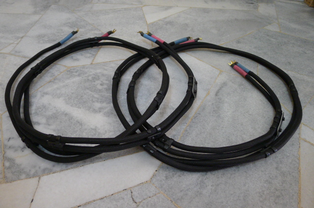 TICE AUDIO 416 Speaker Cable - 2.5m pair (SOLD) P1080911