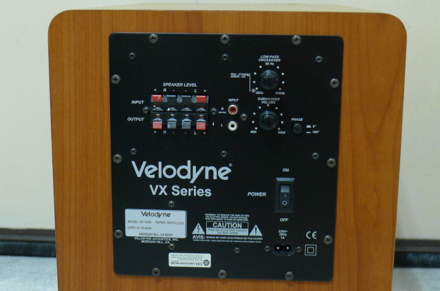 Velodyne VX-10 CE Powered Subwoofer (Used) SOLD P1090122.