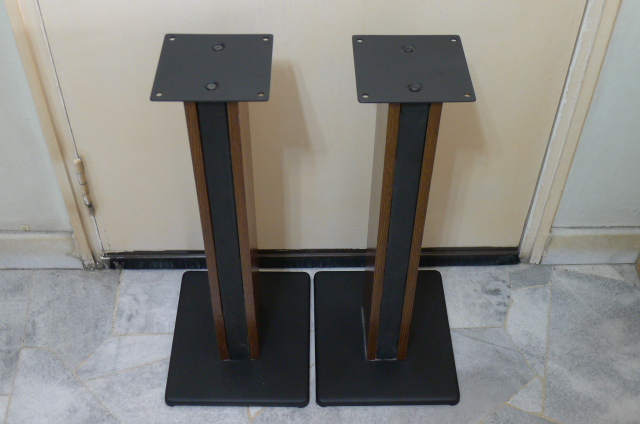 Speaker stand with wooden side panel-24 inch (SOLD) P1090138