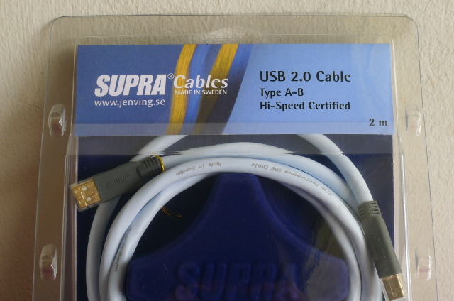 Supra USB 2.0 Cable Type A-B USB Cable- 2m (Used) SOLD P1090440