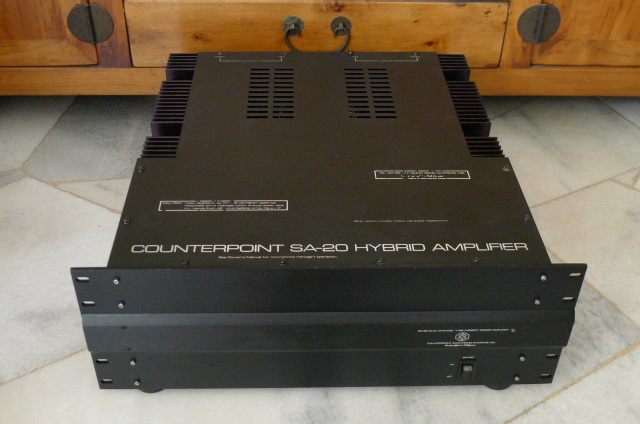 Counterpoint SA-20 Hybrid Power Amplifier (Used) SOLD P1090624