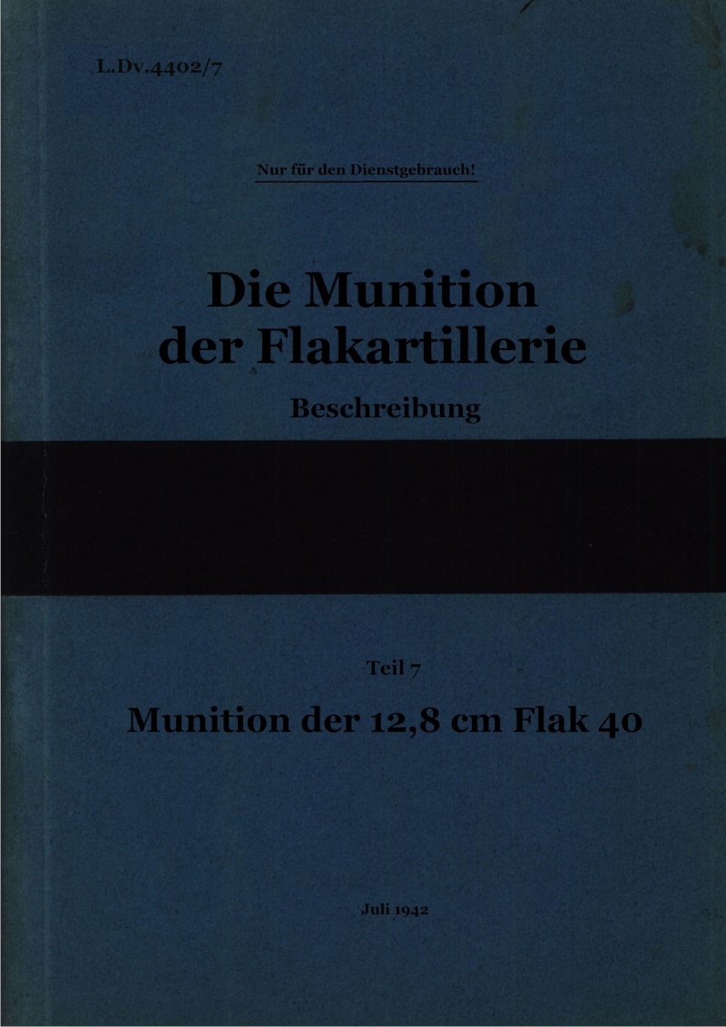 Documentation Allemande munitions d'artillerie L_dv_413