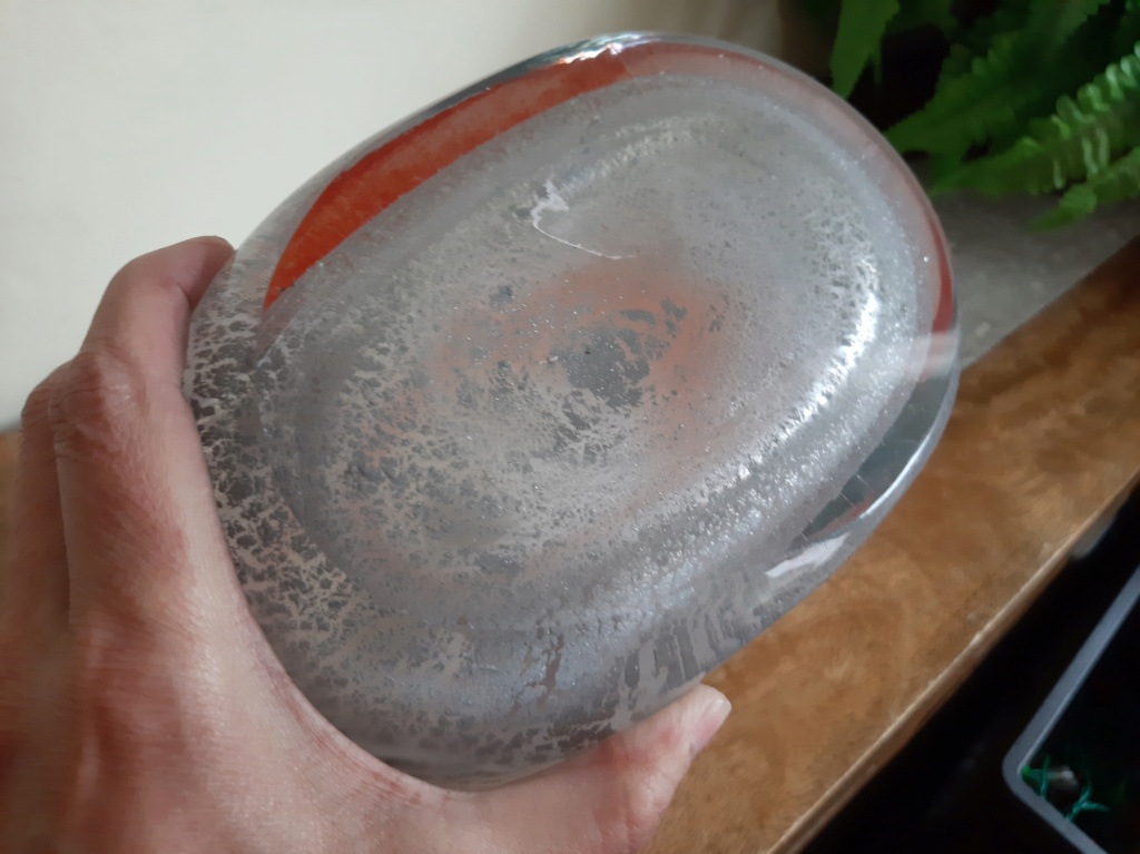 Large Heavy Glass Vase - Murano? 20220517