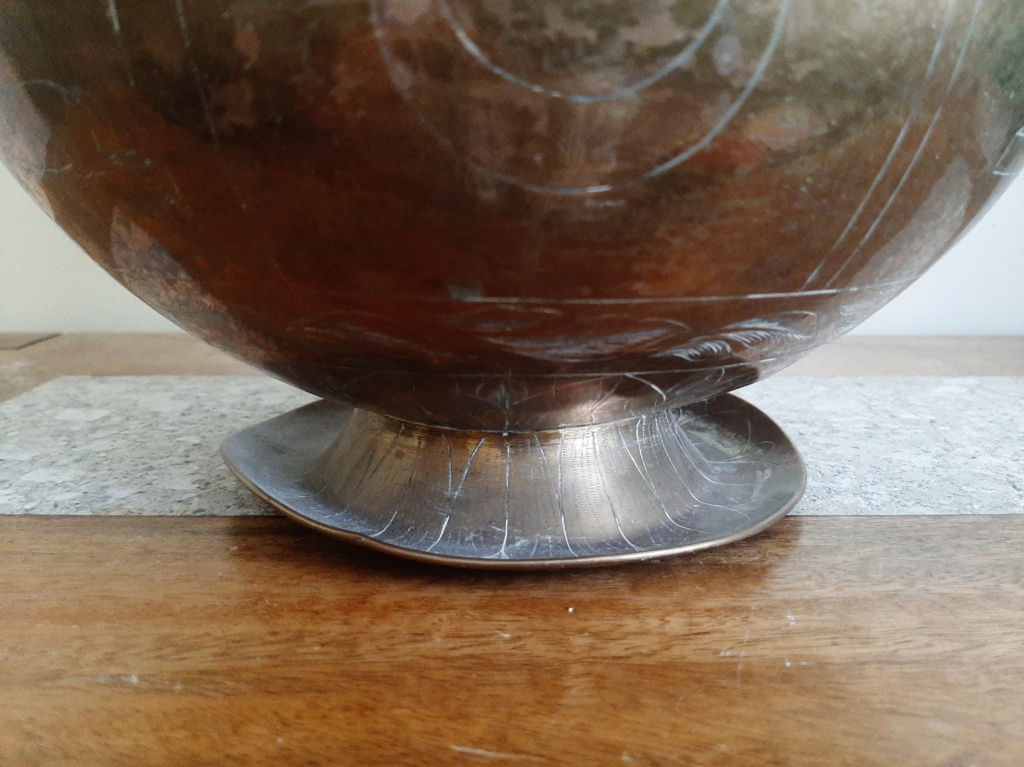 Indian Hindu Sadhu Brass Holy Water Pot 611