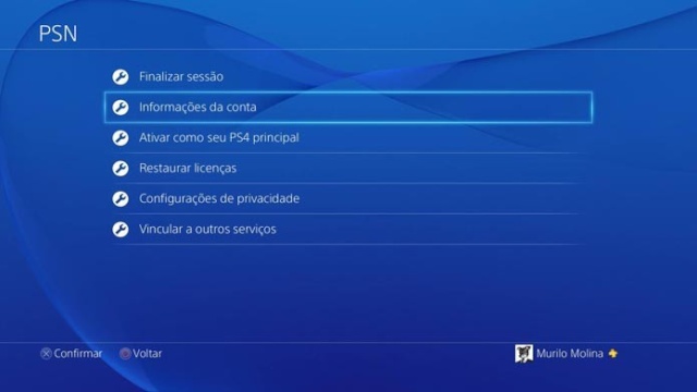 PS4: aprenda a alterar a senha da sua conta da PSN pelo console 31110