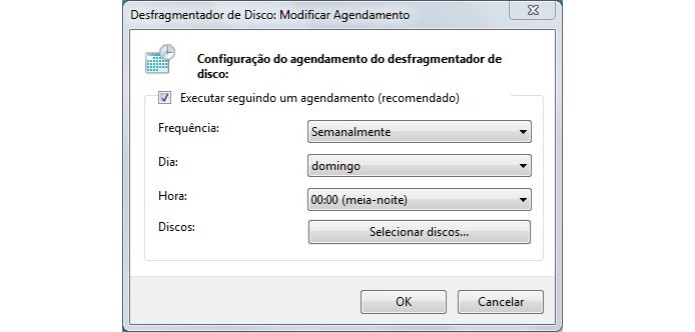 Como agendar a desfragmentação de disco no Windows Imagem12