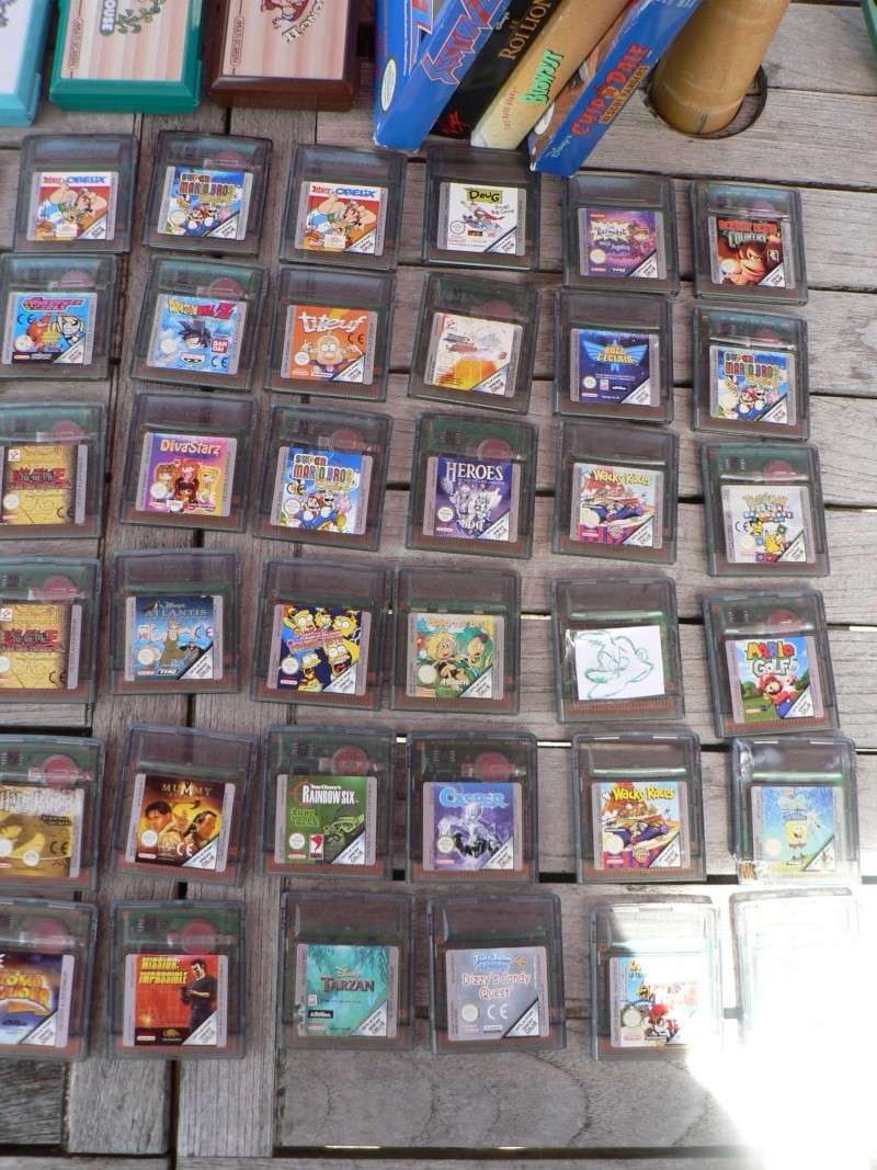Brocante Nintendo de Bender: plein de jeux Gameboy loose [sold out !] P1120114