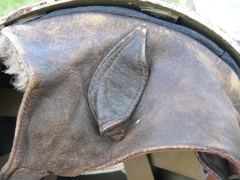  Canadian first pattern fiber Dispatch Rider helmet flashed to the Military Police Pictur36