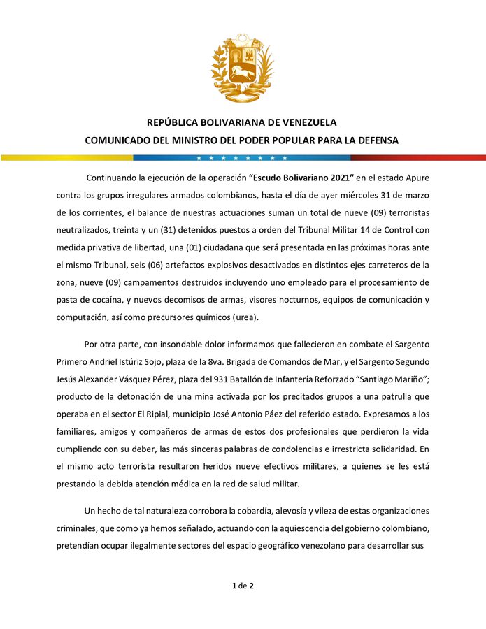 Conflicto de Baja Intensidad en la Frontera Colombo-Venezolana - Página 7 Img_2019