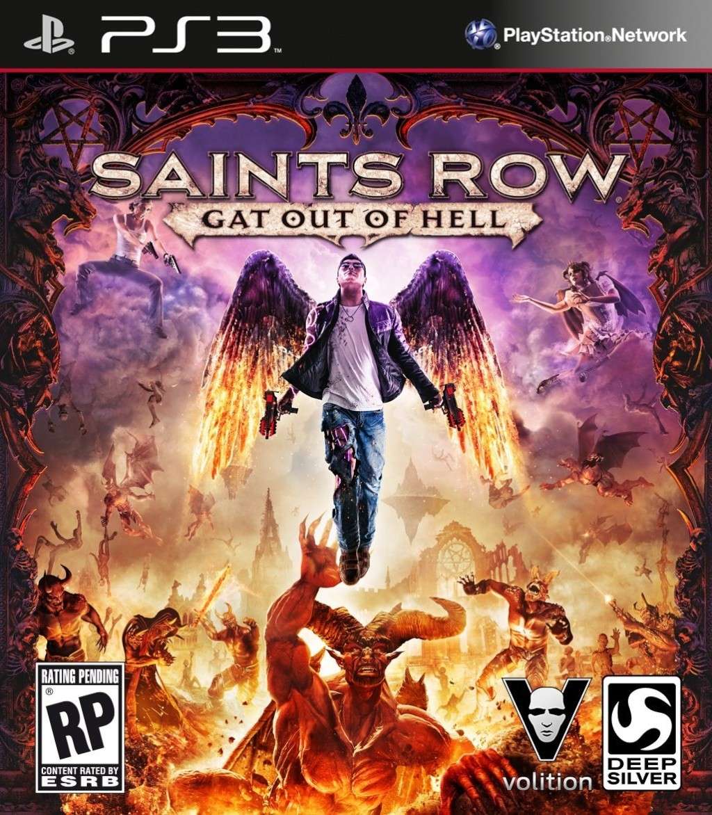 كشف متجر أمازون النقاب عن الغلاف الرسمي للعبه Saints Row IV: Gat out of Hell 81ldqe10