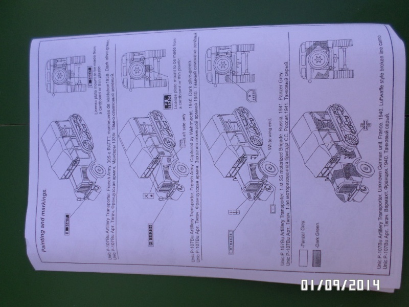 ( RPM ) Hotchkiss H35 et ( ACE ) UNIC P107 Tracteur artillerie Sam_3820