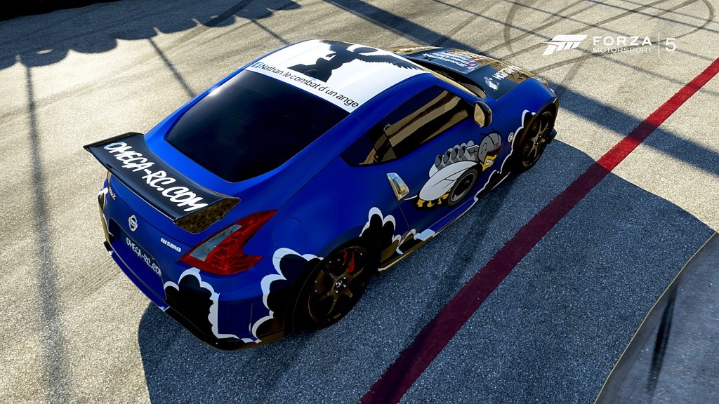 Nissan 370 Z ( Nouveau logo et petit clin d'oeil aux pilotes )  Forza-24