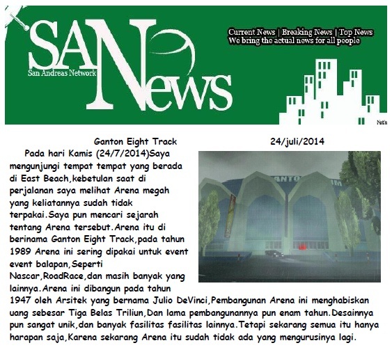 SANews Newspaper || Ganton Eight Track Screen11