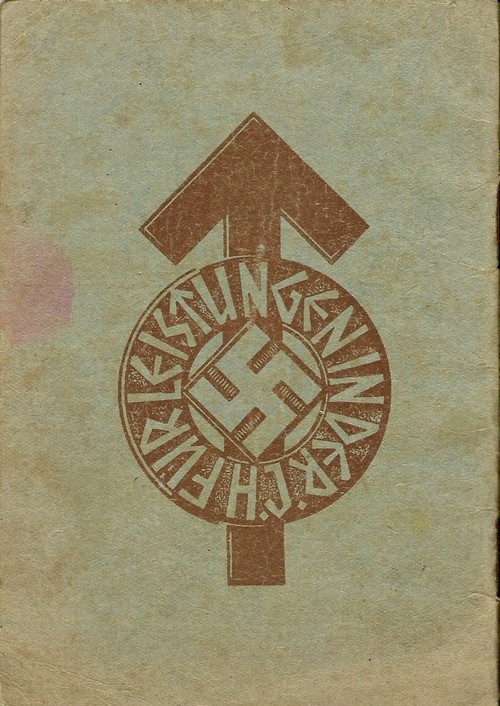 Livret Leistungsbuch der HJ 611