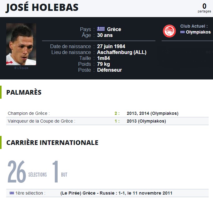 [Officiel] José Holebas (Olympiakos) 10659110