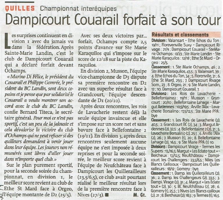 Dampicourt Couarail forfait à son tour (25.09.14) Dampic10