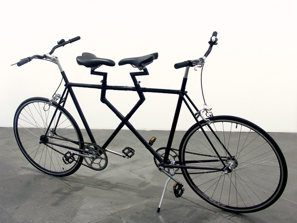 Biciclette e sculture Ana110
