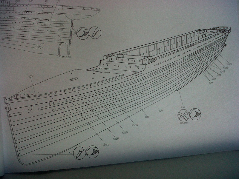 titanic  -scr - TITANIC 1:144 di BILLING BOATS  -  manuale Foto_310