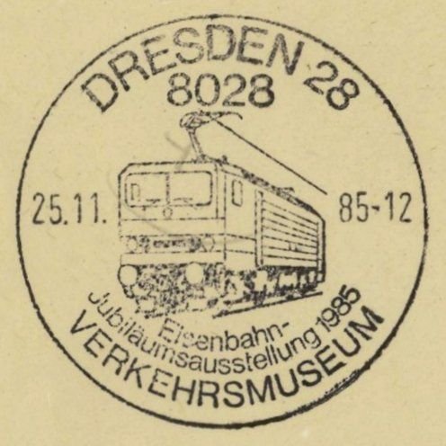 Sonderstempel der DDR Dresde11